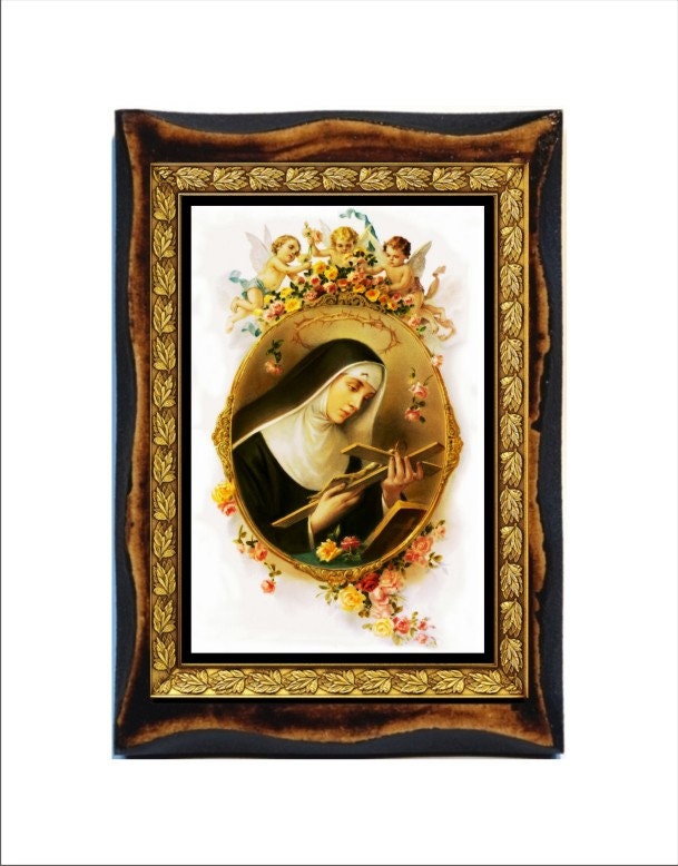 Rita of Cascia Saint Rita of Cascia Santa Rita da Cascia - Etsy 日本