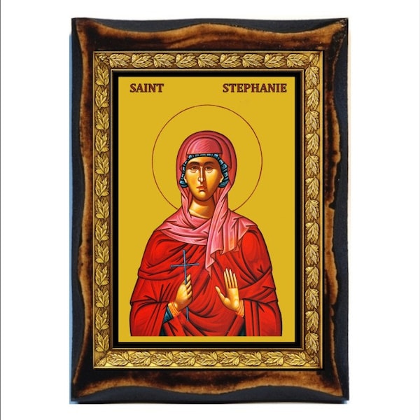 Saint Stephanie - Sainte Stéphanie - Santa Stefana - Santa Estefénia - Santa Stephania - Saint Corona - Sainte Couronne - Santa Corona