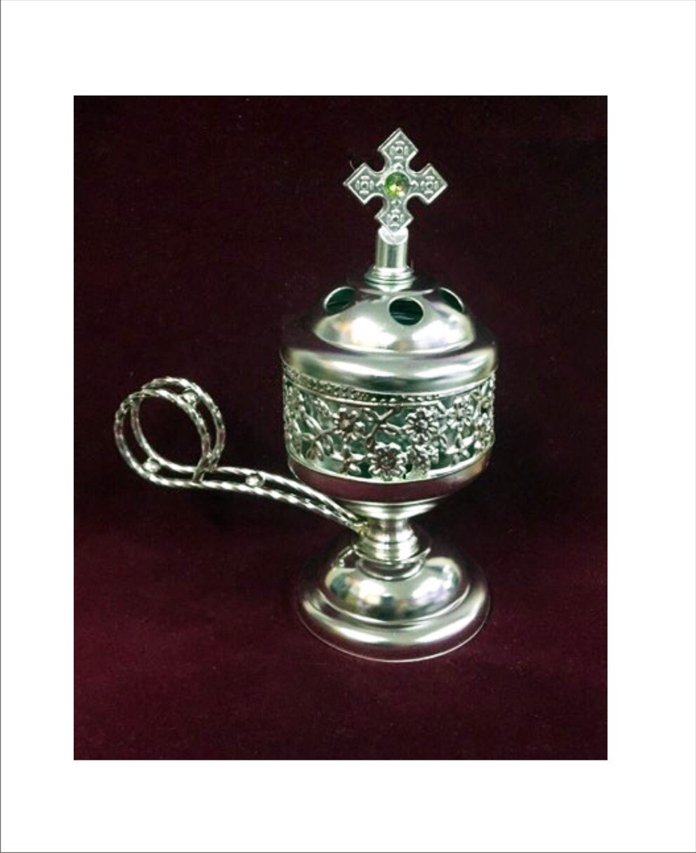 Catholic Incense Burner for sale Only 4 left at 75