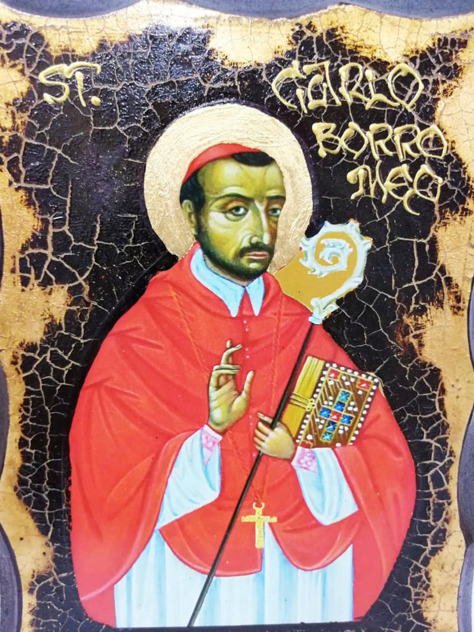 Carlo Borromeo Charles Borromeo Carlos Borromeo Charles Etsy