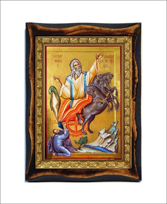Elijah Prophet And A Wonder Worker Elias Prophet Elijah Etsy Elijah Prophet And A Wonder Worker Elias Prophet Elijah Etsy
