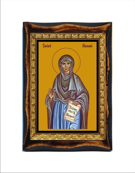 Naomi Biblical Figure Saint Naomi Sainte Naomi Sainte Noemi Santa