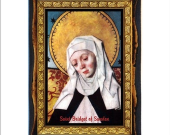 Bridget of Sweden - Brigida di Svezia - Brigida Birgersdotter - Brigitte de Suède - Santa Brígida de Suecia - Brygida Szwedzka - Birgitta