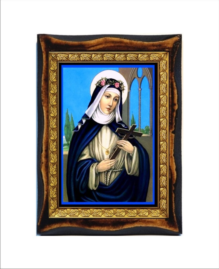 Rose of Lima Santa Rosa de Lima Sainte Rose de Lima Rosa Etsy