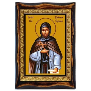 Ephrem the Syrian - Efrem il Siro - Éphrem le Syriaque - Ephrem of Edessa - Aprem of Nisibis - Efren de Siria - Efrém da Síria - Ephram