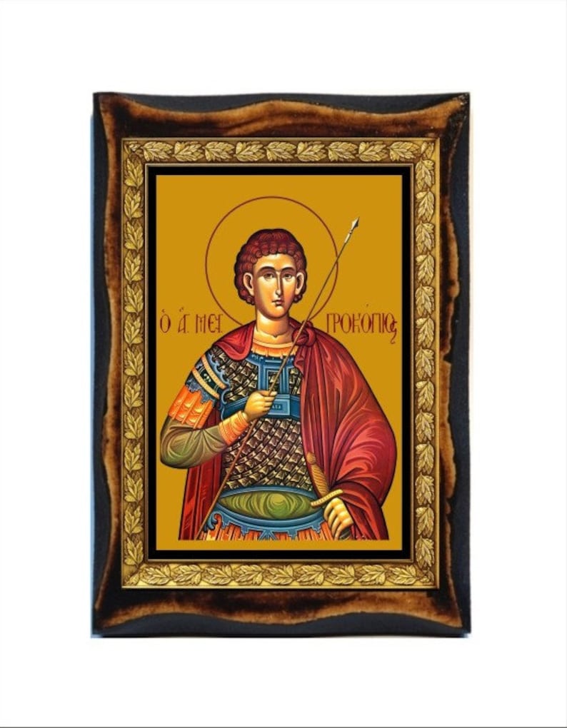 Saint Procopius San Procopio Procopio megalomartire Sao Etsy