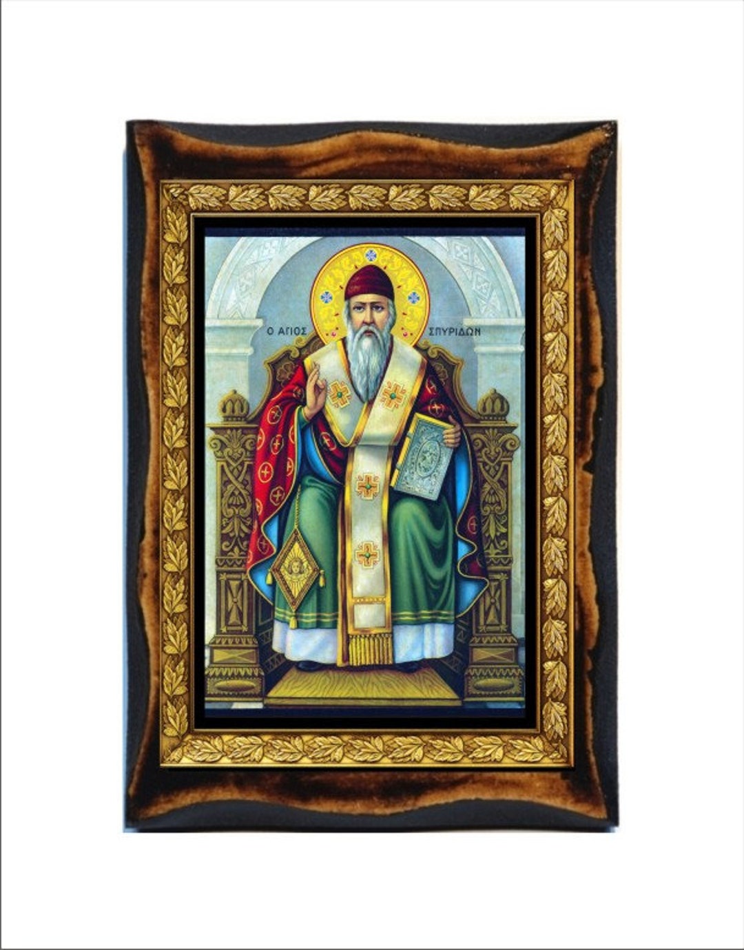 Saint Spyridon de Corfou Saint Spiridon Spiridione di Trimitonte Santo