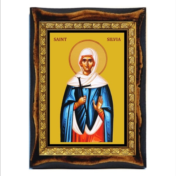 Saint Silvia - Sainte Silvie - Saint Sylvia - Santa Silvia - Santa Sílvia - Silvia de Roma - Silvia of Rome - Sylvie de Rome - Święta Sylwia