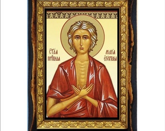 Saint Mary of Egypt - Sainte Marie de Egypte - Santa María de Egipto - Santa Maria Egiziaca - Santa Maria do Egito - Мария Египетская