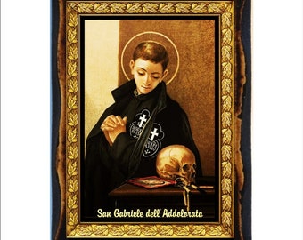 Gabriel of Our Lady of Sorrows - Saint Gabriel de l'Addolorata - Gabriele dell'Addolorata - Gabriel Possenti - Габриэле делль Аддолората
