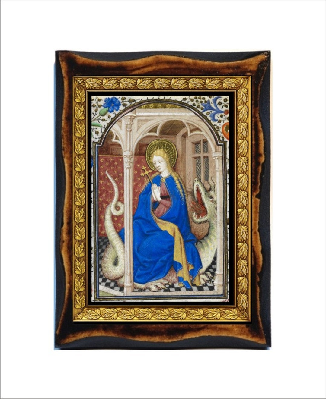 Saint Margaret and the Dragon Saint Margaret Sainte Marguerite Santa