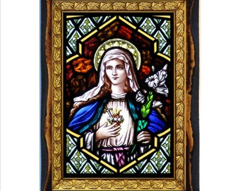 Immaculate Heart of Mary - Cuore Immacolato di Maria - Immacule de Marie - Inmaculado Corazon de Maria - Unbeflecktes Herz Maria - Serce Maryi