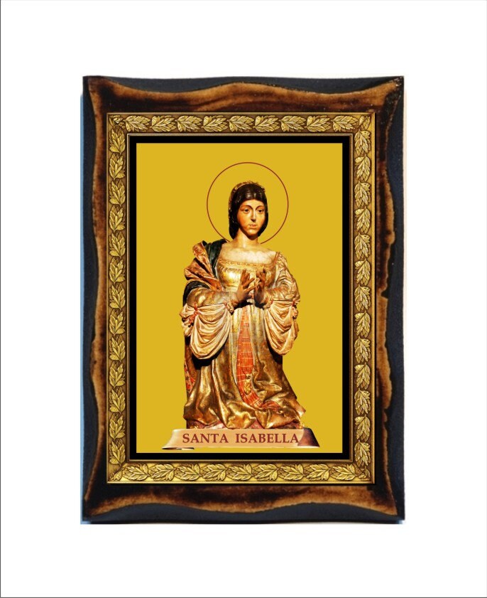 Isabella I of Castile Saint Isabella Santa Izabella Etsy