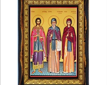 Saints Artemius of Antioch, Gerasimus of Cephalonia and Venerable Matrona of Chios - Santi Artemio di Antiochia, Gerasimo di Cefalonia