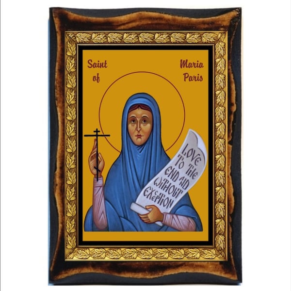 Maria Skobtsova - Saint Mary of Paris - Mother Maria of Paris - Sainte Marie Skobtsova - Mutter Maria - Santa Maria de París -Монахиня Мария