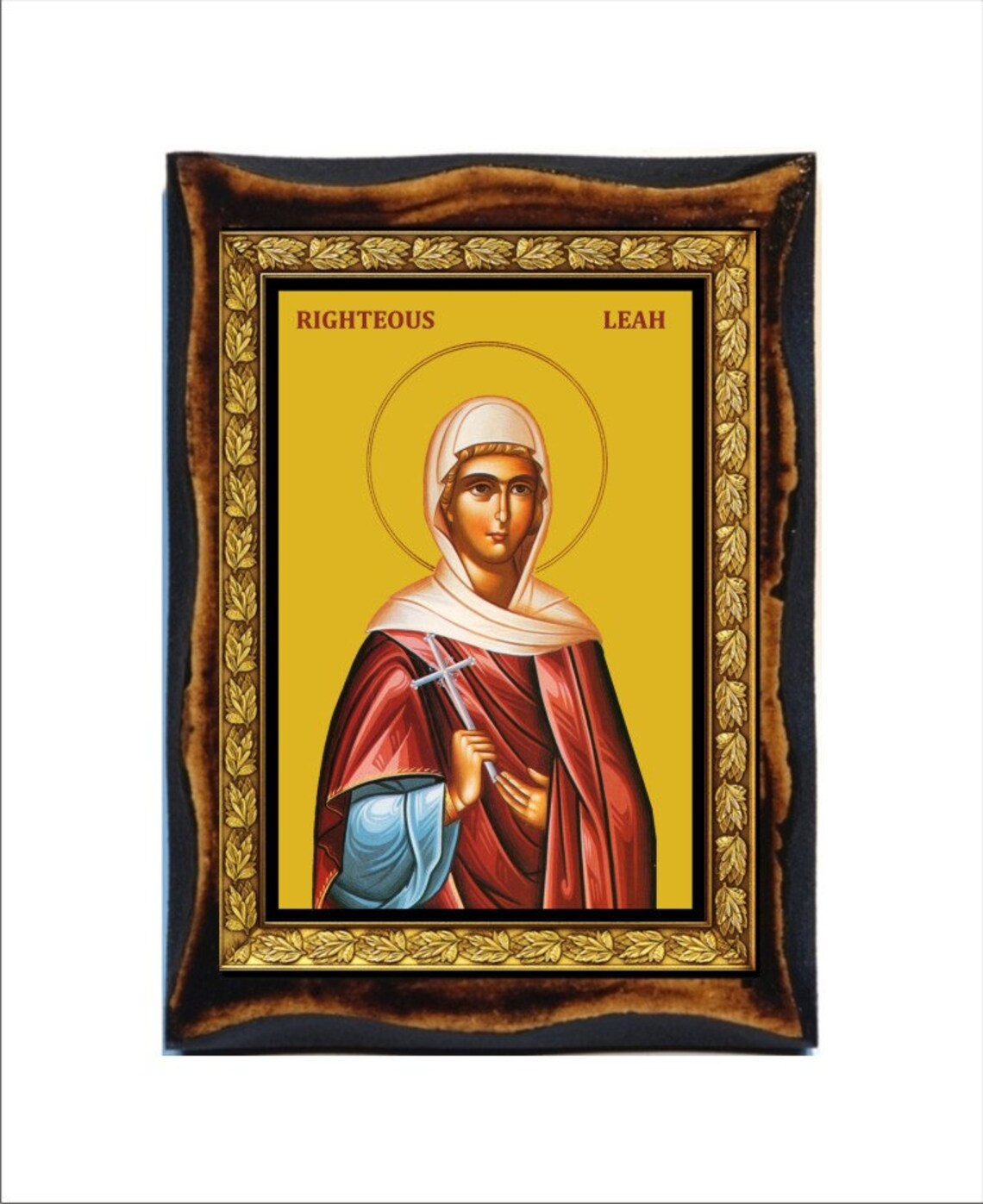 Saint Lea Saint Leah Saint Lea of Rome Sainte Lea Etsy