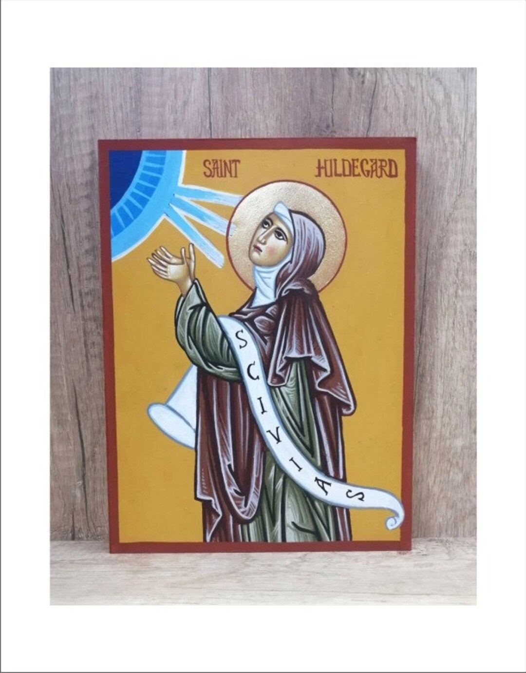 Hildegard of Bingen Saint Hildegard Sancta Hildegardis Sainte