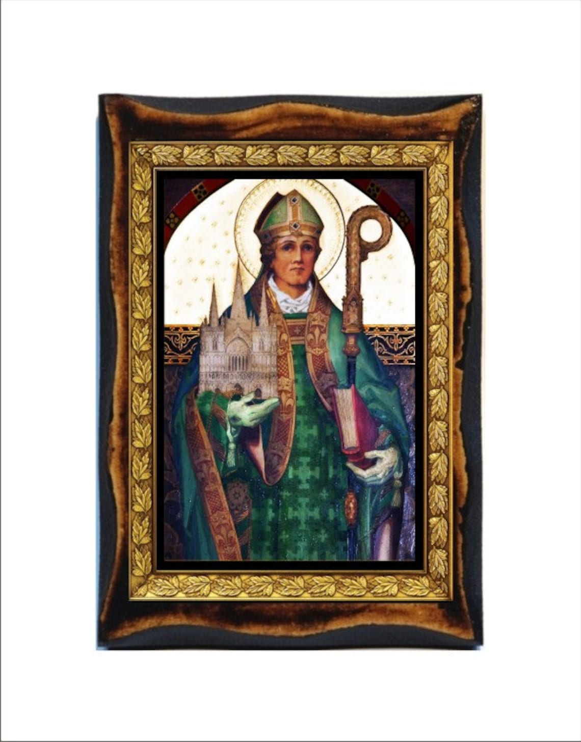 Chad of Mercia Saint Chad Chad De Mercie San Chad Chad Etsy