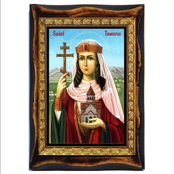 Tamar of Georgia - Saint Tamara - Tamar Ire - Tamara di Georgia - Tamara de Georgia - Santa Tamara - Tamar - Tamar van Georgië - Santa Tamar