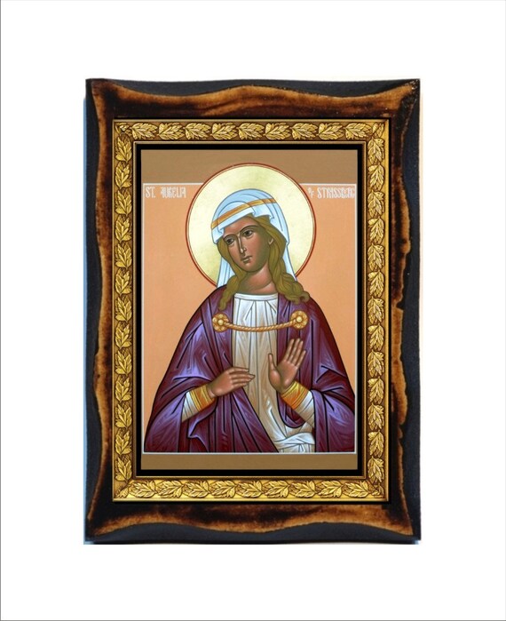 Aurelia of Strasbourg Sainte Aurélie Saint Aurelia of Etsy