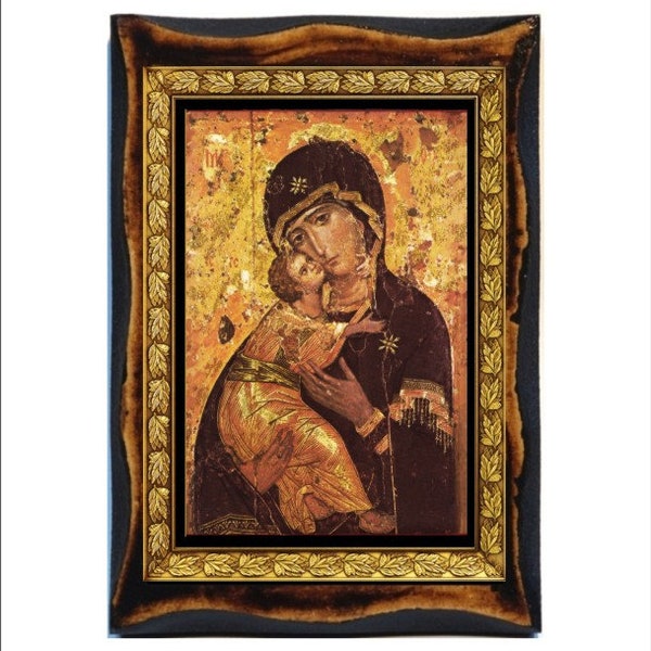 Virgin of Vladimir - Theotokos of Vladimir - Madonna di Vladimir - Mère de Dieu de Vladimir - Virgen de Vladímir - Gottesmutter von Wladimir