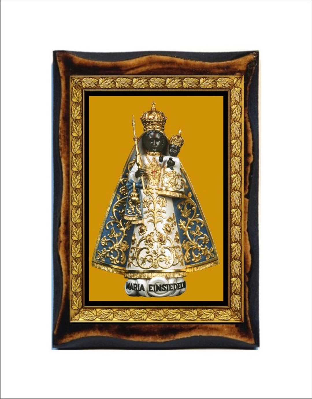 Einsiedeln Black Madonna Our Lady of Einsiedeln the Swiss Madonna