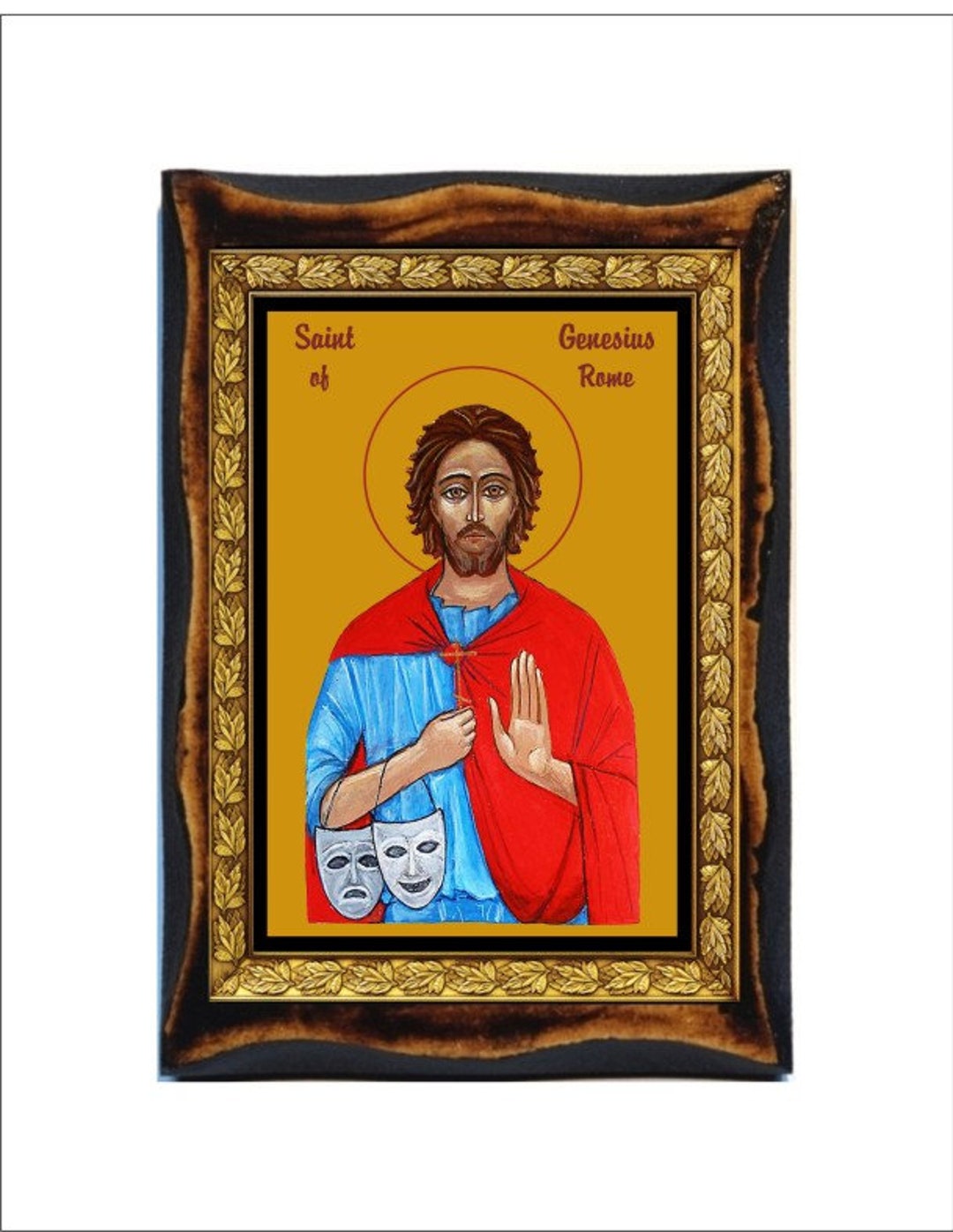 Genesius of Rome Genesio Di Roma Genes De Rome Gines De Etsy