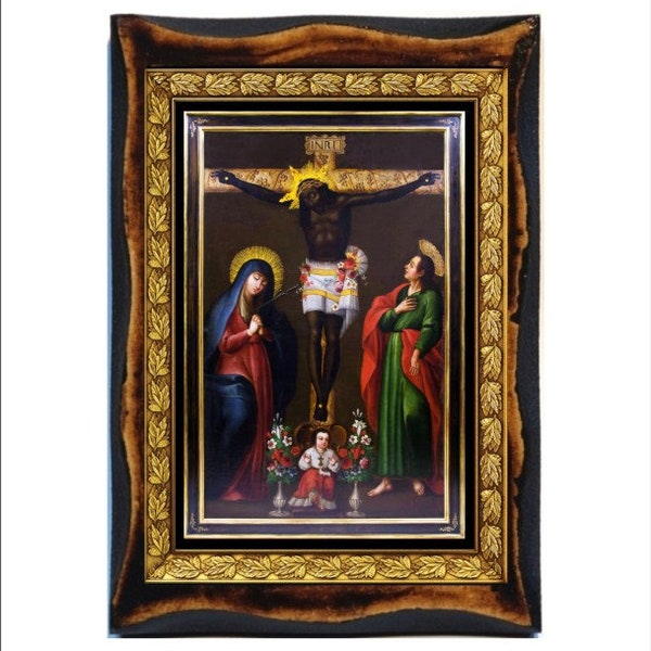 Black Christ of Esquipulas - Cristo Negro de Esquipulas - Christ noir d'Esquipulas - Cristo de Esquipulas - Czarny Chrystus - Cristos Negru