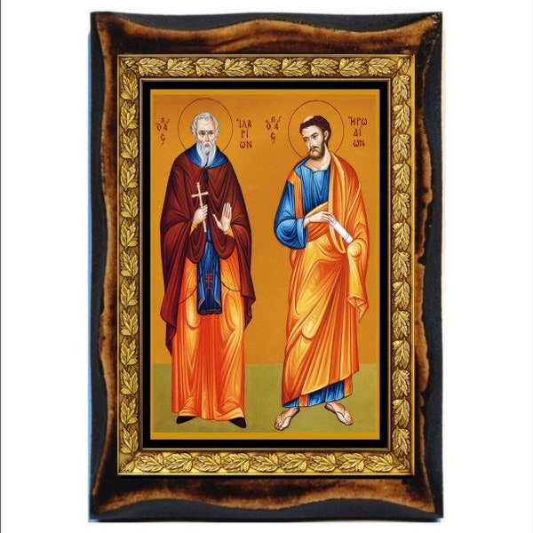 Saints Hilarion and Herodion - Saints Hilarion et Hérodion - Santi Hilarion e Herodion - Santos Hilarion y Herodiao - Hilarion und Herodion