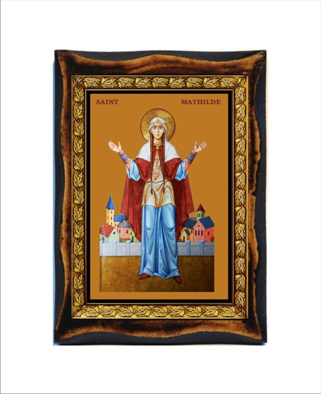 Sint Mathilda Icon Saint Matilda Sainte Mathilde Santa Matilde Heilige Mathilde Santa ...