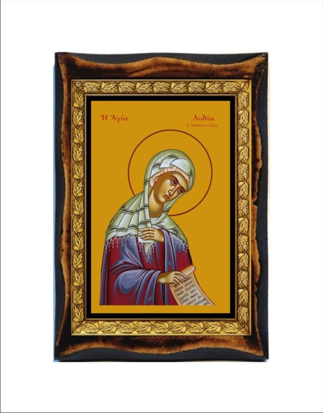 Saint Lydia Lydia of Thyatira Sainte Lydie Lydie De Etsy