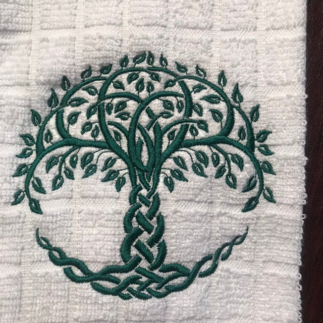 Celtic Tree of Life Machine Embroidery Design 3 Sizes /tree | Etsy UK