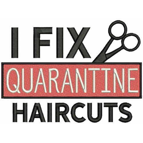 Machine Embroidery Design Hair Stylist 06 Etsy