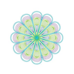 Botanical Bliss: Floral Bloom Embroidery Design - DIY Nature Embroidery Pattern - Machine Embroidery Design - Digital Instant Download