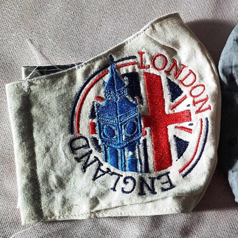 London Machine Embroidery Design/ England Embroidery Pattern Etsy