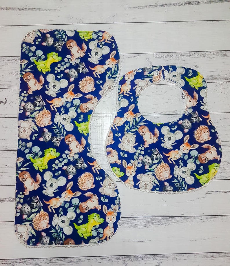 Bib and Burp Cloth Sewing Pattern / PDF Sewing Pattern Baby Etsy