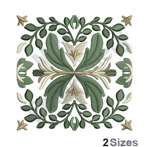 Celtic Tile Quilt Square - Celtic Knot Embroidery - Machine Embroidery Design - Digital Instant Download