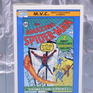 1990 Marvel Universe # 131 Carte d'investissement M.V.C. The Amazing Spider-Man PRISTINE de qualité gemme
