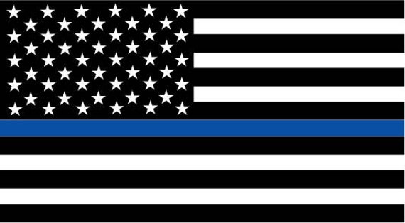 Download American Flag blue lives matter SVG police support. Best ...
