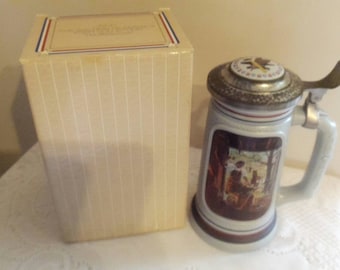 AVON 1985 The Building of America Stein Collection, The Blacksmith