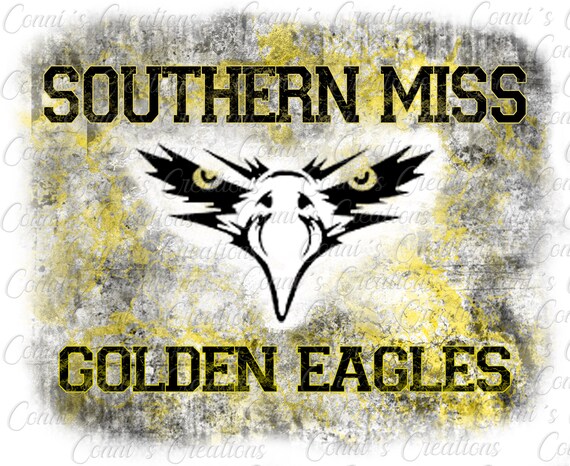 Southern Miss Golden Eagles Sublimation Digital Design Png Etsy Southern Miss Golden Eagles Sublimation Digital Design Png Etsy