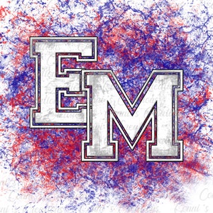 East Marion Eagles Digital Sublimation Design - png