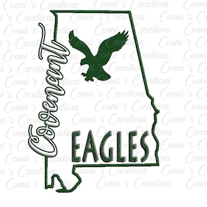 Covenant Eagles Digital Sublimation Design PNG