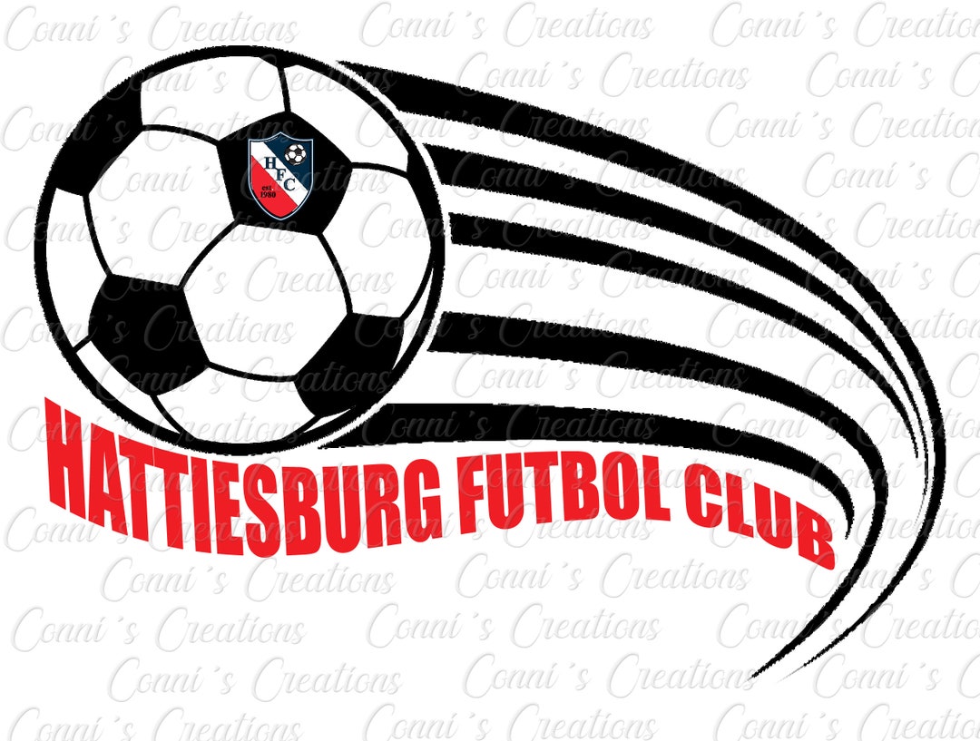 Hattiesburg Futbol Club Soccer Digital Sublimation Design Etsy