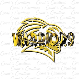 Diseño de sublimación digital 2 en 1 Oak Grove Warriors - png