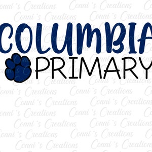 Columbia Sublimation Digital Design - png