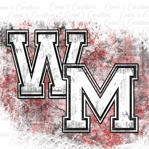 West Marion Trojans Sublimation Digital design - png