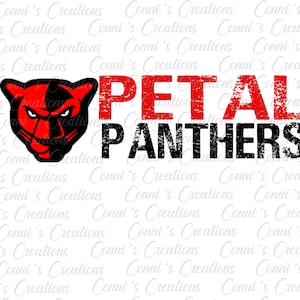 Petal Panthers Sublimation digital design