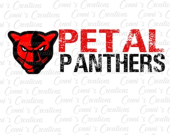 Petal Panthers Sublimation digital design