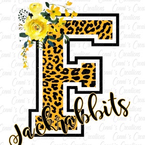 Jackrabbits sublimation digital design